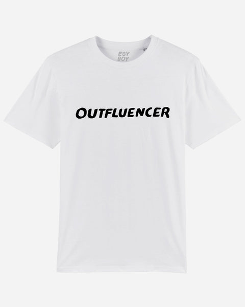 (LAST ONES!) OUTFLUENCER White Tshirt