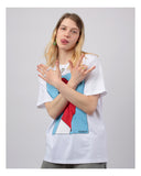 SMOKING SHOE - White Tshirt
