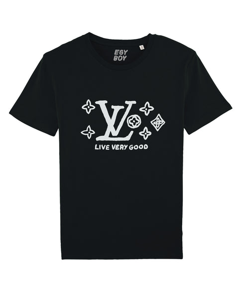 (LAST ONES!) LIVE VERY GOOD - Black Tshirt