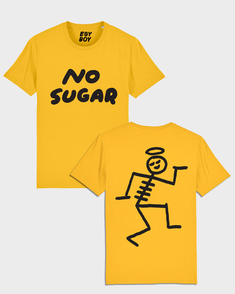 (LAST ONES!) NO SUGAR Yellow Tshirt