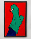 SMOKING SHOE wall RUG